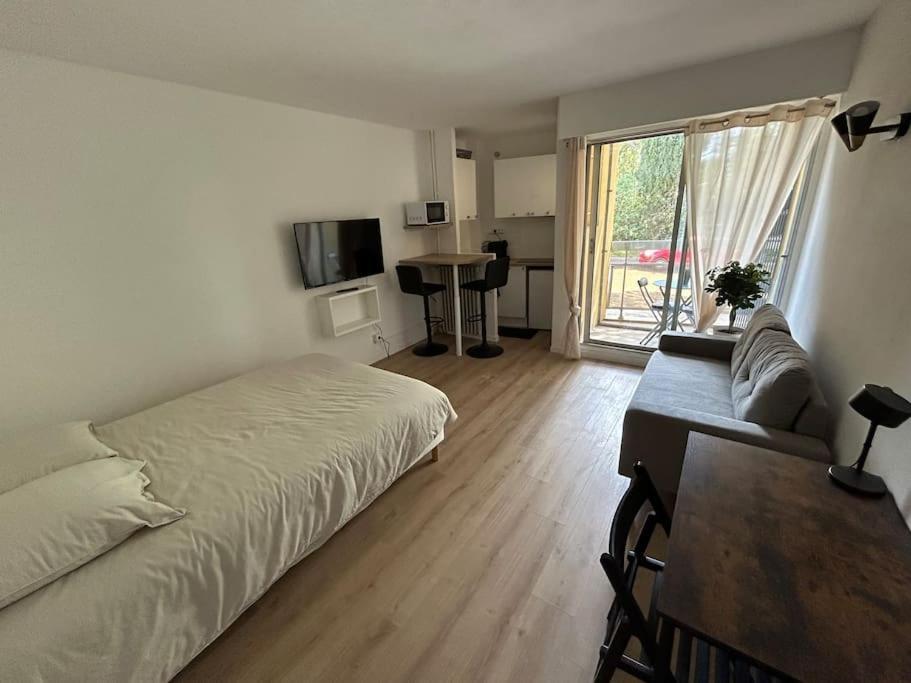 Studio Occitanie-Hopitaux-Facultes & Parking Gratuit มงต์เปอลิเยร์ ภายนอก รูปภาพ